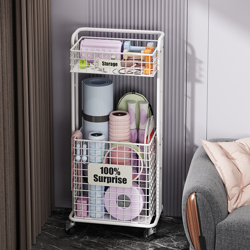 环图家用瑜伽垫收纳筐