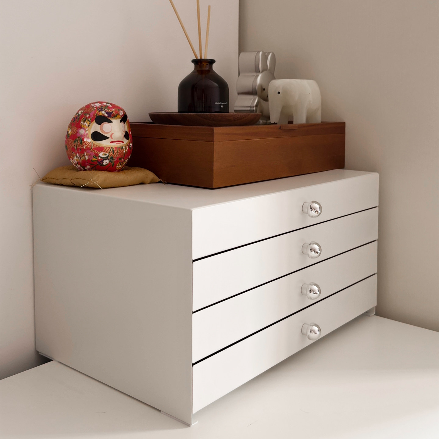 环图首饰盒收纳柜化妆品收纳盒