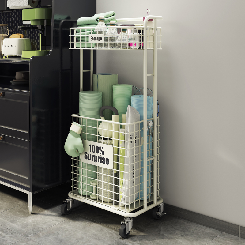 环图落地瑜伽垫收纳筐