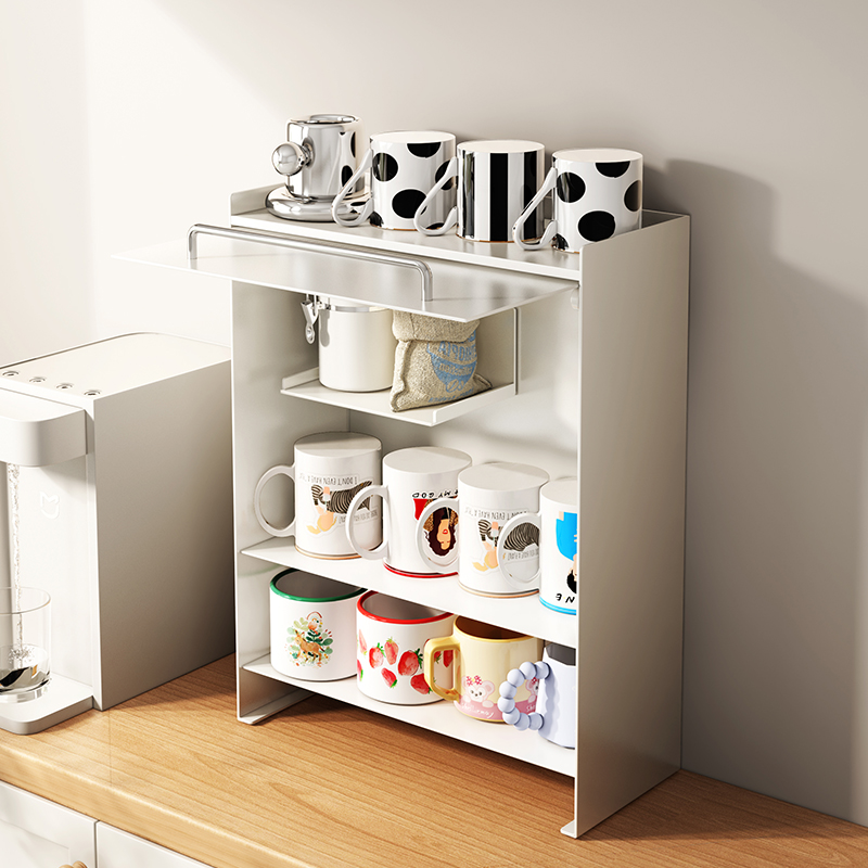 台面置物架环图杯子茶具