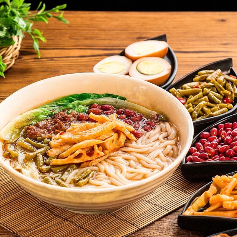 米粉莫白头酸辣桂林米粉