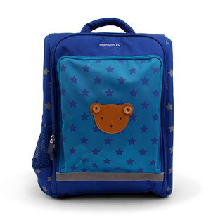 WINGHOUSE小学生书包一年级男减负护脊男孩一到三年级小熊特价