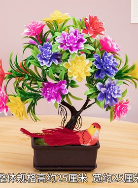 客厅手工仿真花鲜艳塑料花玫瑰花