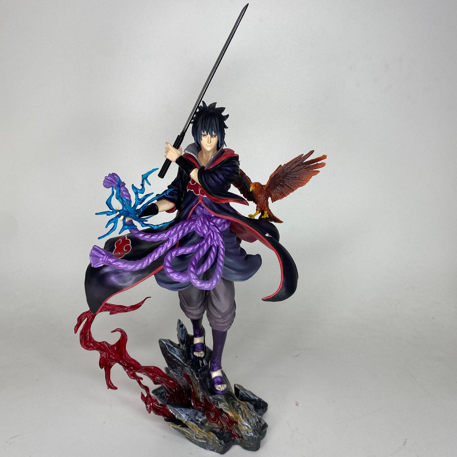 火影忍者十年百忍鹰佐千鸟佐助动漫潮玩周边手办模型雕像摆件礼品