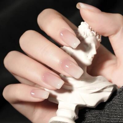 照灯变硬持久防水可拆卸美甲贴纸