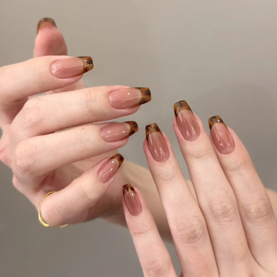 服帖持久防水可拆卸指甲贴片新款