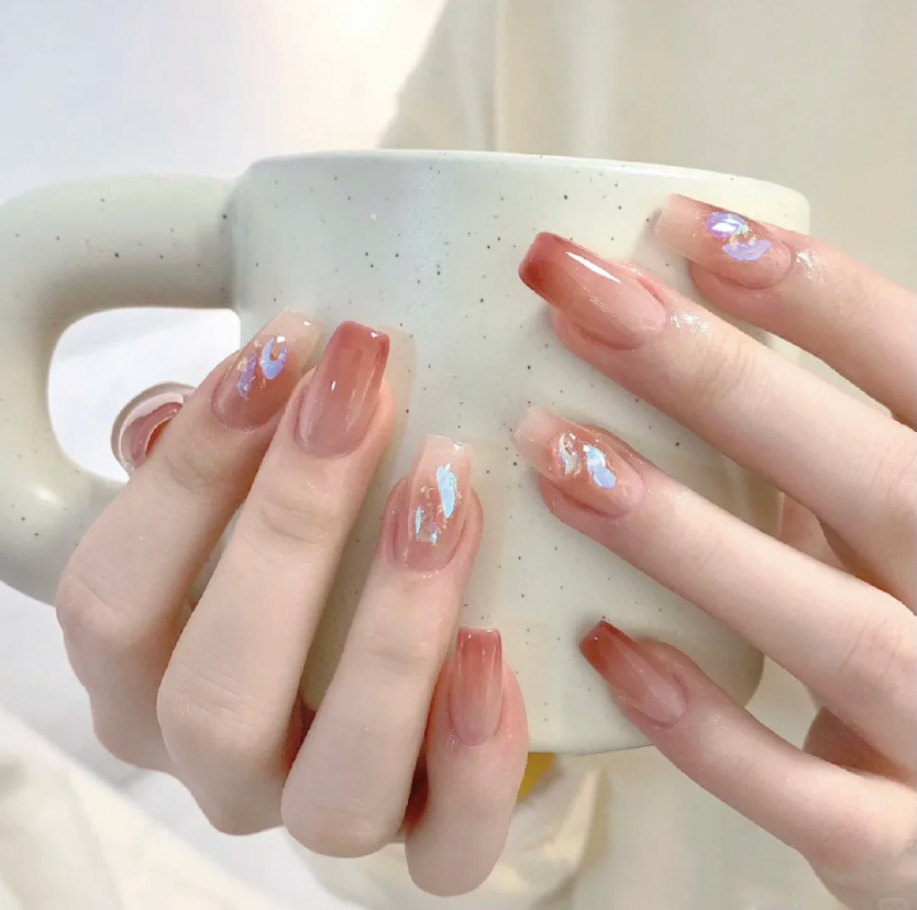 服帖持久防水可拆卸指甲贴片新款