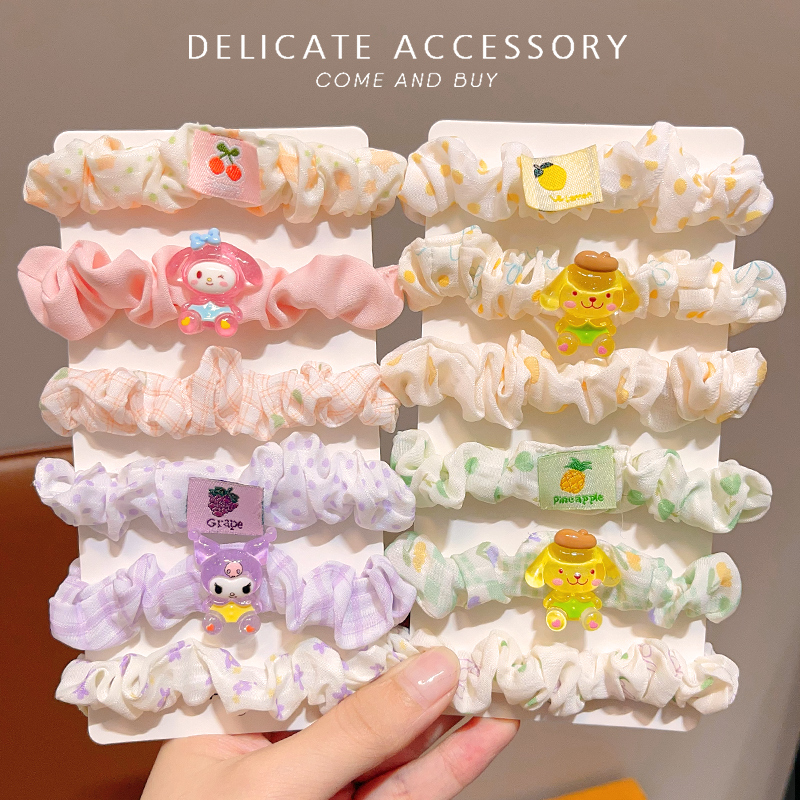 橡皮筋高弹力耐用头绳头饰