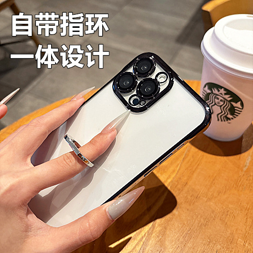 适用华为p70自带镜头膜指环外壳