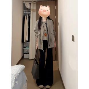 早秋季韩系chic别致覆古慵懒松弛感夹克外套女款春秋2025新款爆款