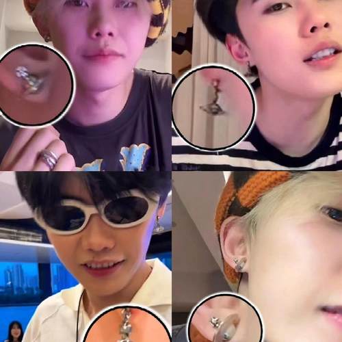 土星耳钉网红镶钻经典吊坠