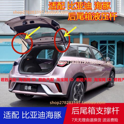适配比亚迪海豚后备箱后门支撑杆