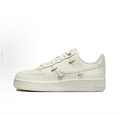 耐克Nike Air Force 1 Low Mini Gold舒适百搭防滑耐磨低帮板鞋
