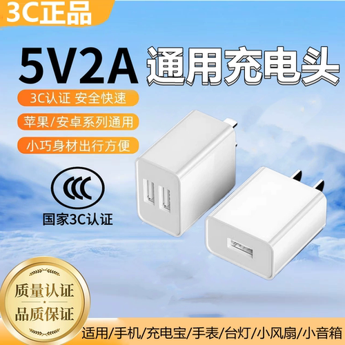 5V1A2a充电器USB小功率插头