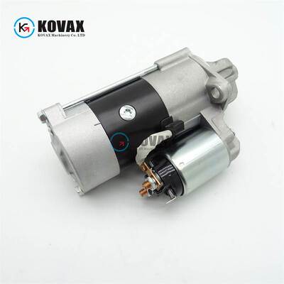 挖掘机机械零配件 15321-63010 启动马达L235 L245F 12V 9T 2挖机