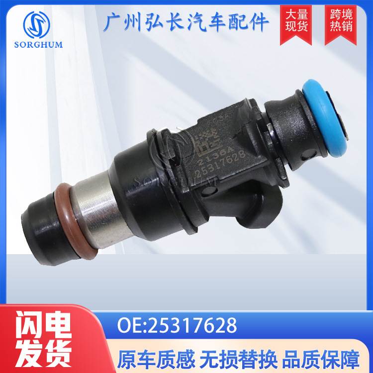 25317628适用于五菱之光 德尔福1代汽车燃油喷油嘴 燃油喷射器