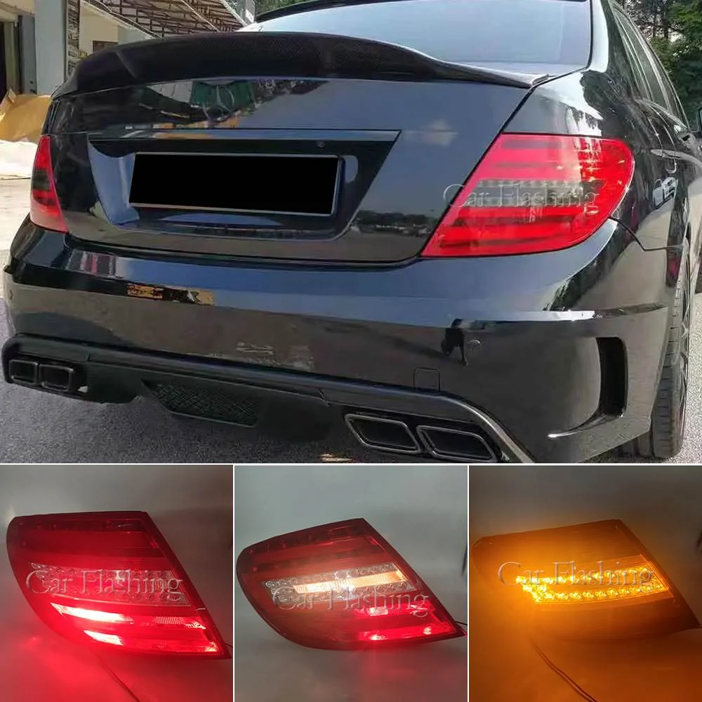 适用于奔驰C级11-14年W204/C180/C200/C260/C300后尾灯总成