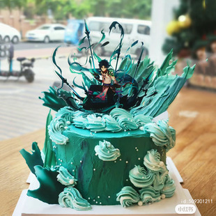 元神游戏动漫立牌蛋糕装饰摆件魈二次元卡通亚克力甜品烘焙插件