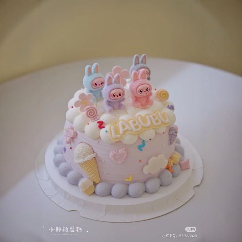 毛绒拉布布labubu生日甜品蛋糕装饰摆件女生公仔盲盒手办玩偶插件,节庆用品/礼品,节日装扮用品,淘宝优惠券,粉丝福利购,淘宝优惠卷