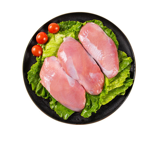 温氏生鲜去皮鸭胸肉4斤健身烟熏