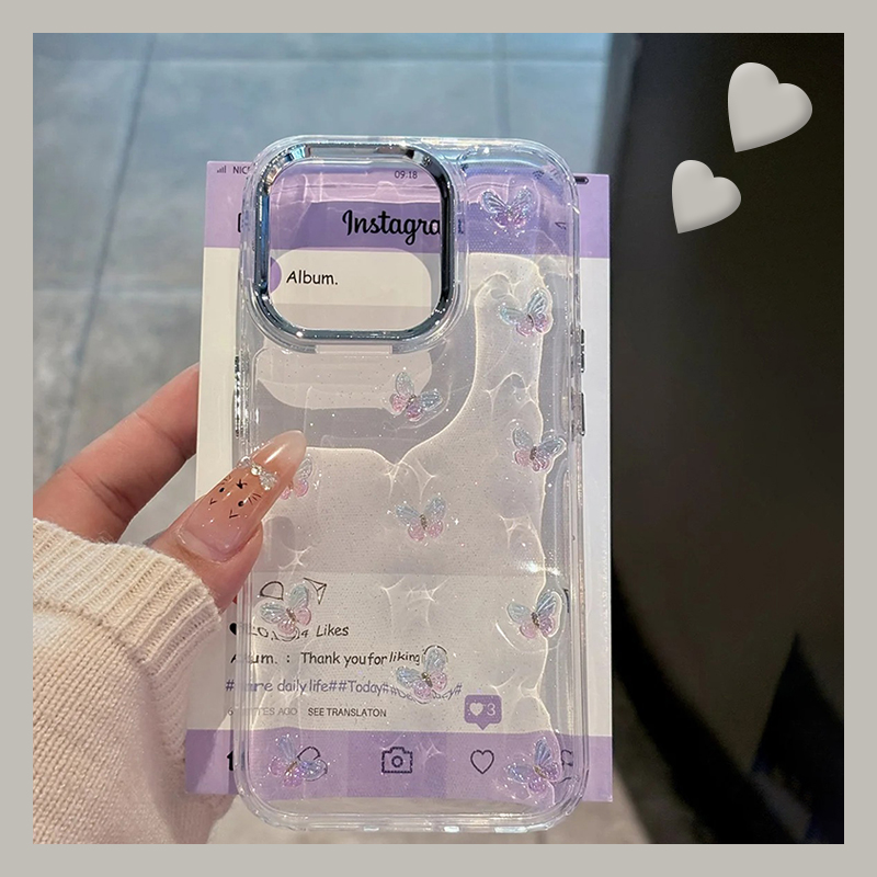 滴胶蝴蝶适用三星a53手机壳a52超仙a71高级感a70日韩a50s闪粉a30高级感a20仙女a10小众a51硅胶galaxy轻奢防摔