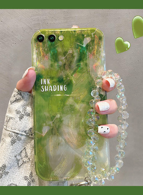 羽纱渐变晕染适用三星w23flip手机壳zfold5高级感3绿色zflip5新款zfold2折叠屏硬壳w22小众w21个性galaxy创意