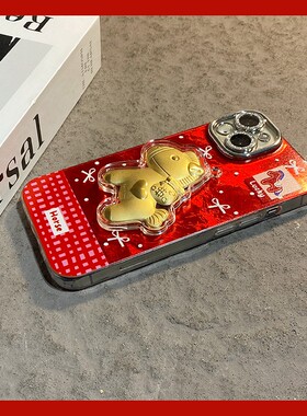 2026金色马上有钱适用oppo一加ace6手机壳1+15小马ace5pro立体ace3v红色12冰川纹11马年acepro新年1+oneplus