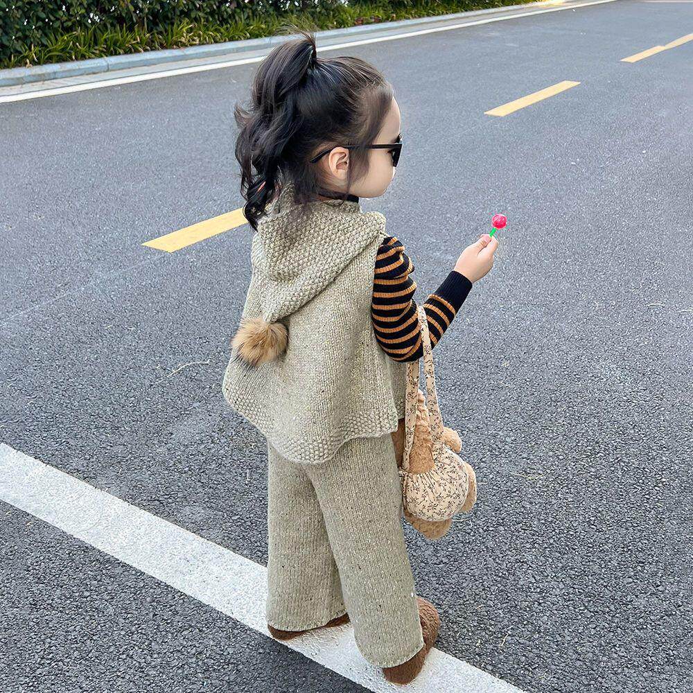 女童毛衣套装秋季新款