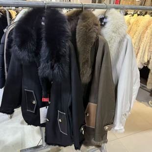 兔毛派克服 质感女款 258865 长款 HERDERS