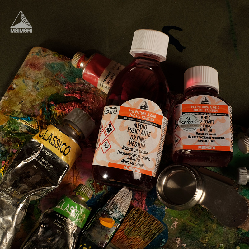 Maimeri莓莉油画颜料快干媒介剂