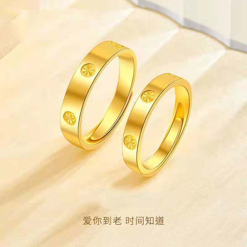 立大福黄金色沙金光面钻