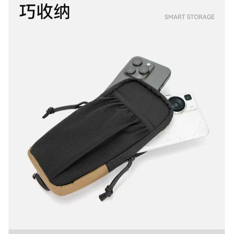 多功能防水户外运动腰包男女通用登山徒步手机包迷你收纳包