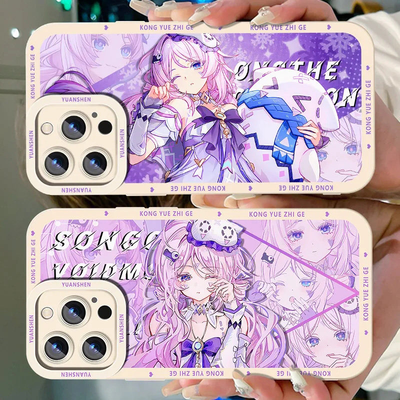 适用红米NOTE15手机壳14茜特菈莉13Pro+夏洛蒂K90/80/70/60/50/40s原神12TURBO5max3/4动漫周边10/11/9/8/7套 - 实物图