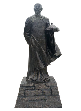 玻璃钢铜雕像展厅乐贝达