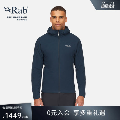 RAB睿坡轻量户外御寒棉服