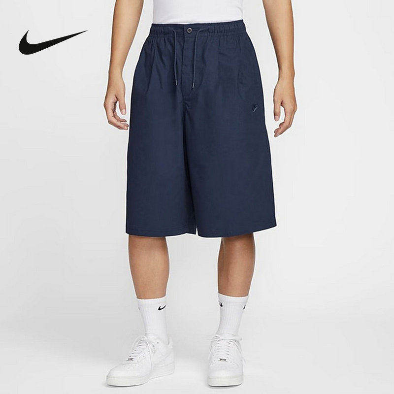 Nike耐克男款运动短裤2025夏季新款宽松跑步五分裤 HJ2541-451
