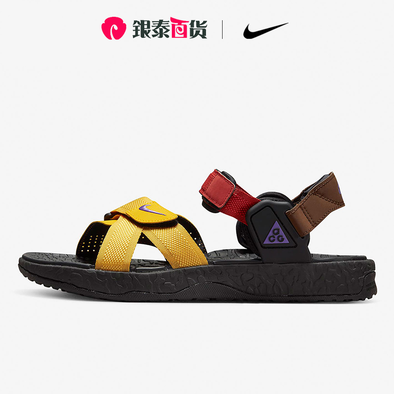 nike耐克夏季男子AIR DESCHUTZ时尚舒适运动休闲凉鞋DO8951-700-封面