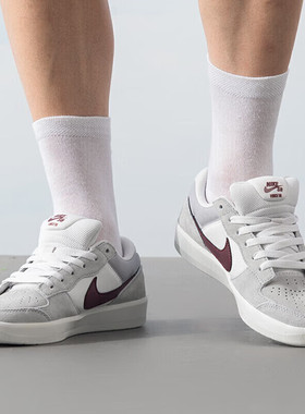 NIKE耐克男鞋2024新款SB FORCE 58滑板鞋运动鞋透气休闲鞋FQ7637