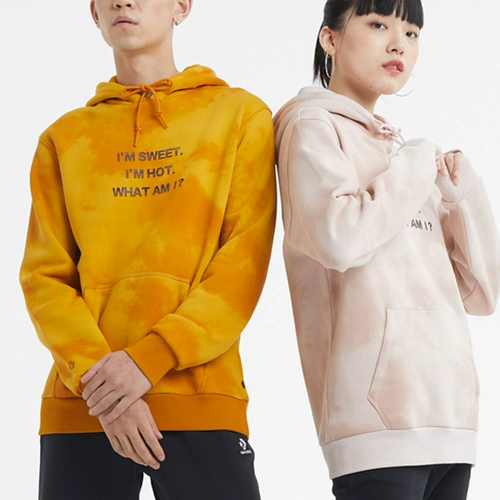 Converse, трендовые конверсы, весенняя толстовка с капюшоном, тренд сезона, градиент