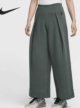 Nike/耐克秋季新款女士针织训练时尚高腰长裤FV8053-338