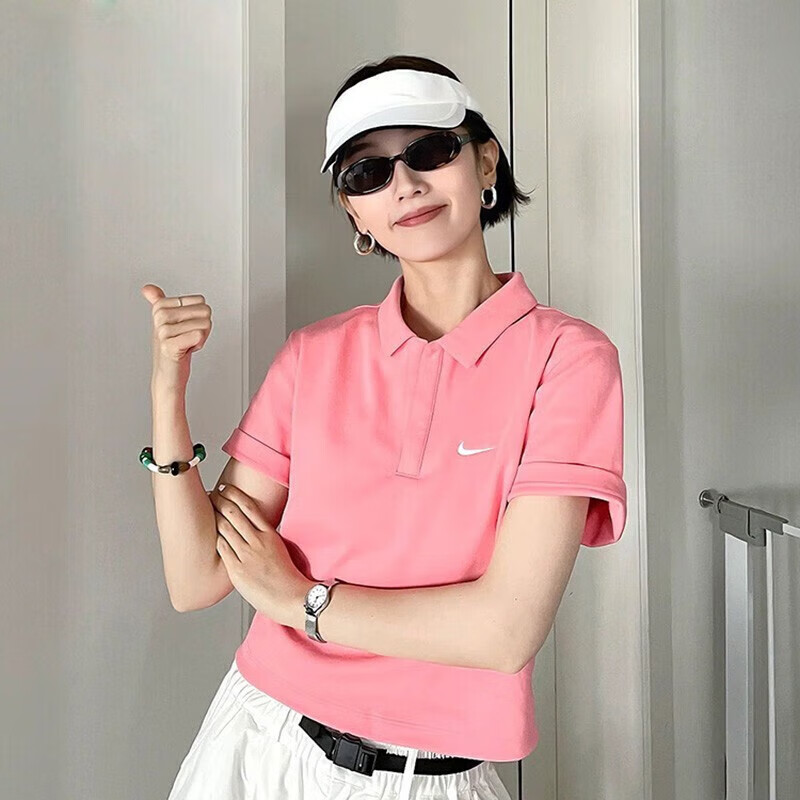 Nike耐克正品短款POL衫女