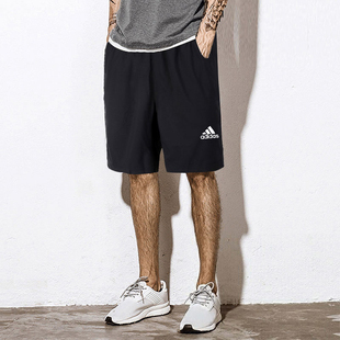 新款 2024夏季 男士 健身中裤 GT8161 阿迪达斯运动短裤 五分裤 男