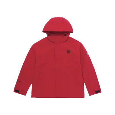 MLB 男女梭织夹克宽松舒适休闲上衣户外连帽外套 3AWJB0161 YT