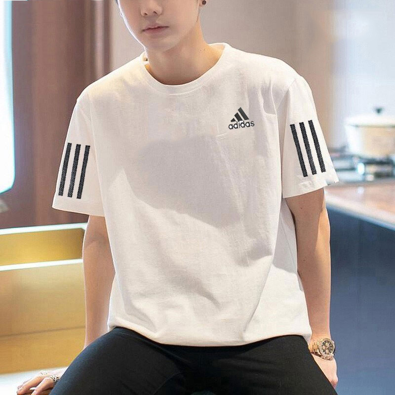 阿迪达斯t恤男官方旗舰正