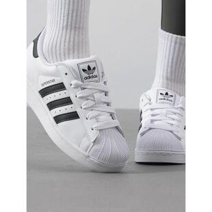 Adidas阿迪达斯三叶草男鞋女鞋2025秋季新款SUPERSTAR板鞋IH8659