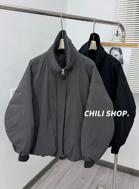 【英英Chili】极简风欧货设计 针织立领95白鹅绒羽绒服PH 12.30