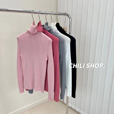 百搭显瘦针织毛衣打底08.12