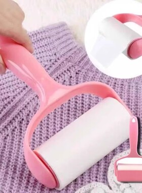 粘毛器滚筒可撕式替换卷纸滚刷除毛沾去猫毛强力衣服头发清理神器