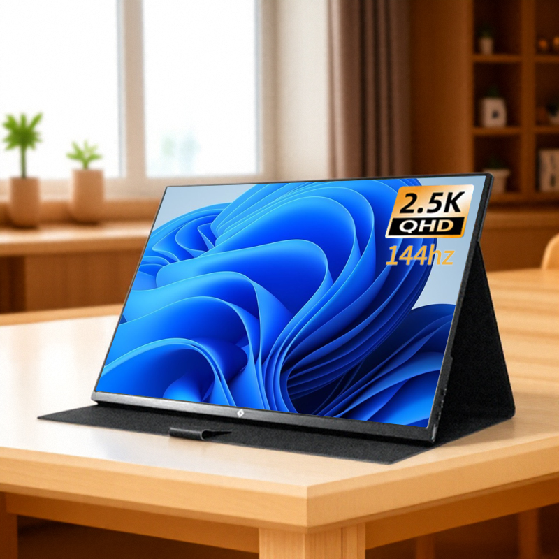 艾冠4k便携显示器144hz触摸屏幕ps5笔记本外接扩展屏电脑副屏分屏