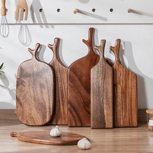 日式韩式杂货家居厨房木砧板家用实木砧板水果菜板面包牛排摆盘